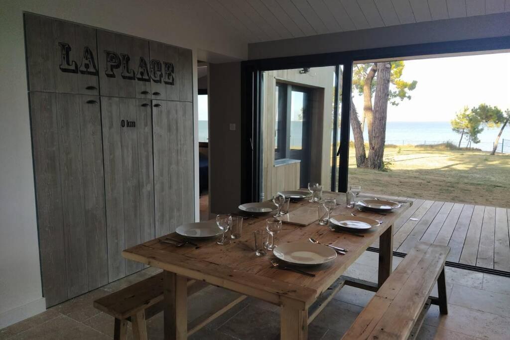 Villa Ile de Re avec acces mer du jardin Rivedoux-Plage Extérieur photo